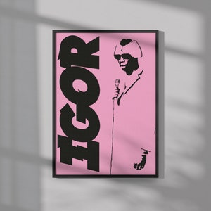 Tyler the Creator Igor Poster Tshirt Sweatshirt -  Israel