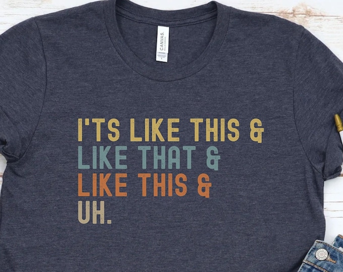90s Hip Hop Shirt: It's Like This and That Rap Tee