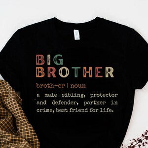 Big Brother T-shirt, Brother Gift, New Brother Shirt, Big Brother Announcement, Promoted to Big Brother, Pregnancy Announcement, Shirt Boy