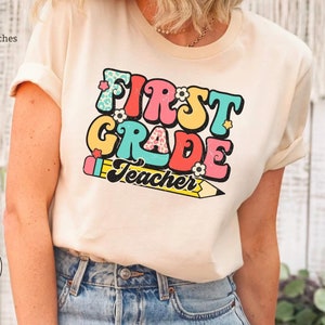 Erste Klasse Team Shirt, Erste Klasse Shirt, zurück in der Schule Shirt, erster Tag der Schule Shirt, erste Klasse Lehrer Shirt, Kindergarten Shirt