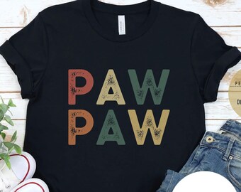 Shirt opa: cadeau opa hond en kat, shirt Pawma