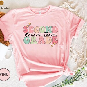 Second Grade Dream Team Shirt, Second Grade Teacher T-Shirt, 2nd Grade Teacher Team shirtSecond Grade Shirts,2nd Grade Shirt, Elementary Tee