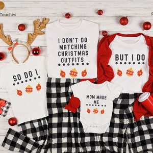 Funny Family Christmas Shirts: Matching Holiday Outfits