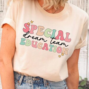 Special Education Dream Team Shirt, SPED Team Shirts, Special Education Teacher Shirt, Special Education Squad, Cute SPED Teacher T-Shirt