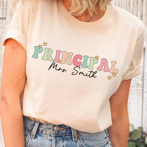 Principal T Shirt , Teacher&#39;s Day Gift , Gift for Principal, Teacher Appreciation Shirt , Best Teacher Shirt , Back To School Shirts