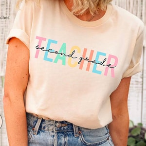 Second Grade Shirt, 2nd Grade Shirt, Second Grade Teacher Shirts,Second Grade Tee, Second Grade Teacher, Teacher Gift, For 2nd Grade Teacher