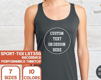 Sport-Tek Racerback Tank Top: Moisture-Wicking Performance Top
