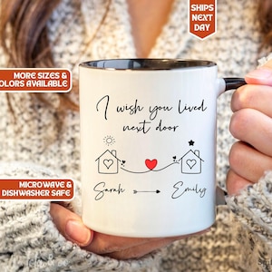 Ollie + Hank personalized mugs - Long Distance Best Friend Gifts