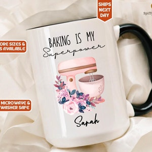Baking Gifts, Baking Gifts Personalized, Baking Coffee Mug, Baking Lover Gift, Baker Gifts, Gift For Baker, Baking mug, baking gifts for her