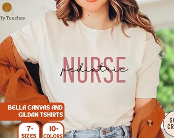 Pediatric Nurse T-Shirt, Peds Crewneck, Nurse Gift