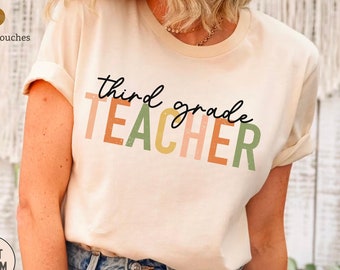 Third grade Teacher Shirt, Third Grade, 3rd Grade, 3rd Grade Teacher Tee, Third Grade Teacher Shirts, Hello Third Grade, Third Grade Shirt