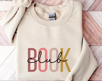 Book Club Sweatshirt, Booktrovert Shirt, Bookish Gift, Book Lover Gift, Book Shirt, Book Lover Shirt, Funny Reading Sweatshirt, Book Gift