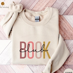 Book Club Sweatshirt, Booktrovert Shirt, Bookish Gift, Book Lover Gift, Book Shirt, Book Lover Shirt, Funny Reading Sweatshirt, Book Gift