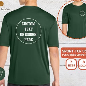 Benutzerdefinierter Text Aufführungs-Hemd | Feuchtigkeitsableitende Activewear