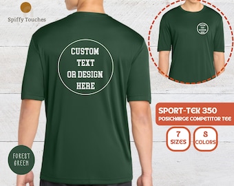 Custom Text Performance Shirt | Moisture-Wicking Activewear