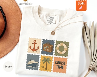Cruise Time Shirt: Funny Cruise T-shirt, Summer Vacation Crewneck, Matching Cruise Family Shirt, Matching Family Vacation Gift