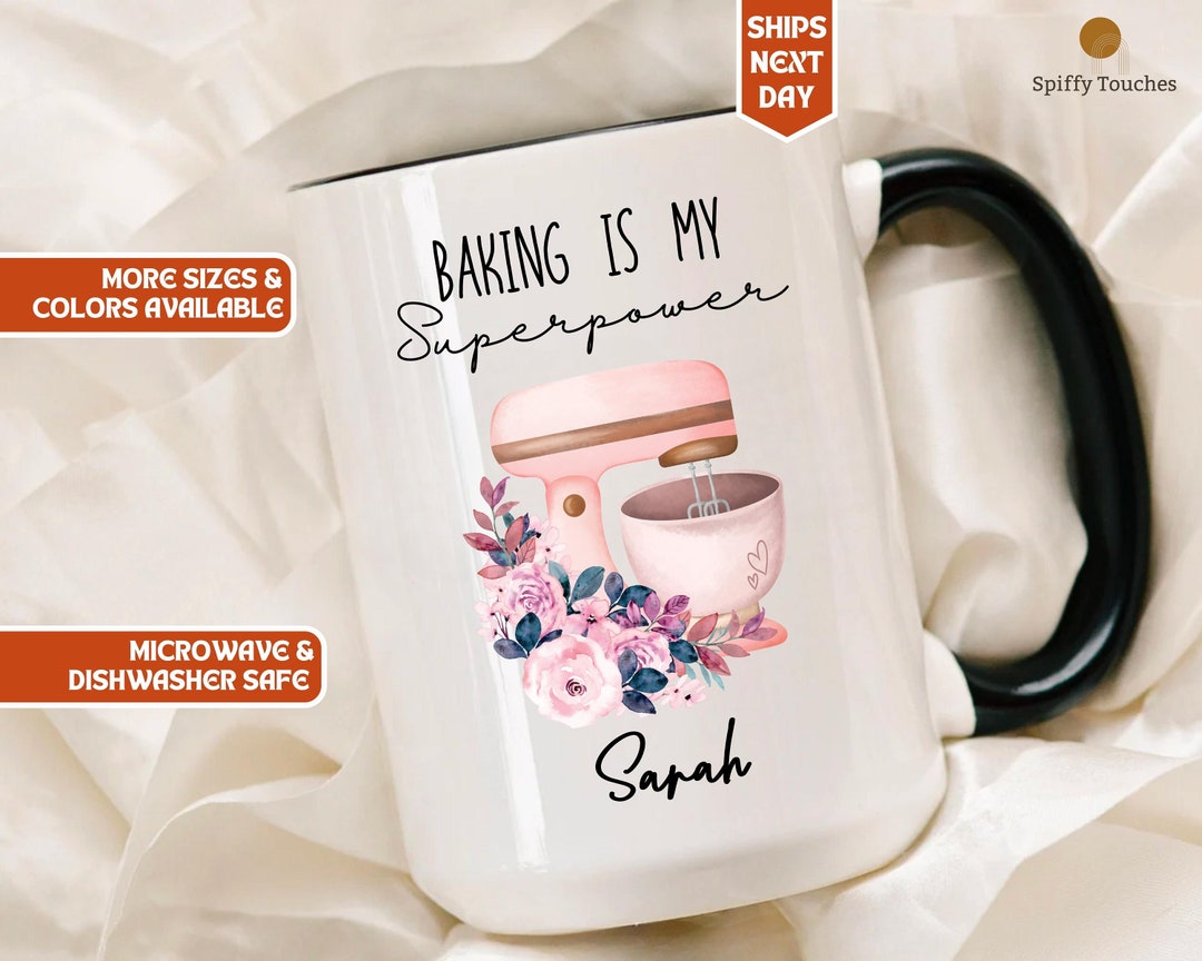 Baking Gifts, Baking Gifts Personalized, Baking Coffee Mug, Baking Lover Gift, Baker Gifts, Gift