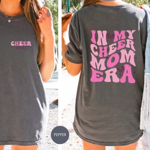 Comfort Colors® Cheer Mom Era Shirt Cheer Mom Shirts Cheermom Shirt Cheer Mom Gift Cheer Mom Tee Cheerleader Mom Tshirt Cheer Mama Shirt
