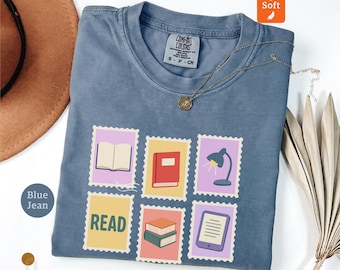 Comfort Colors® Bookish Shirt, Book Lover Clothing, Reading Shirt, Gifts for Readers, Banned Books Shirt, Teacher Librarian Gift