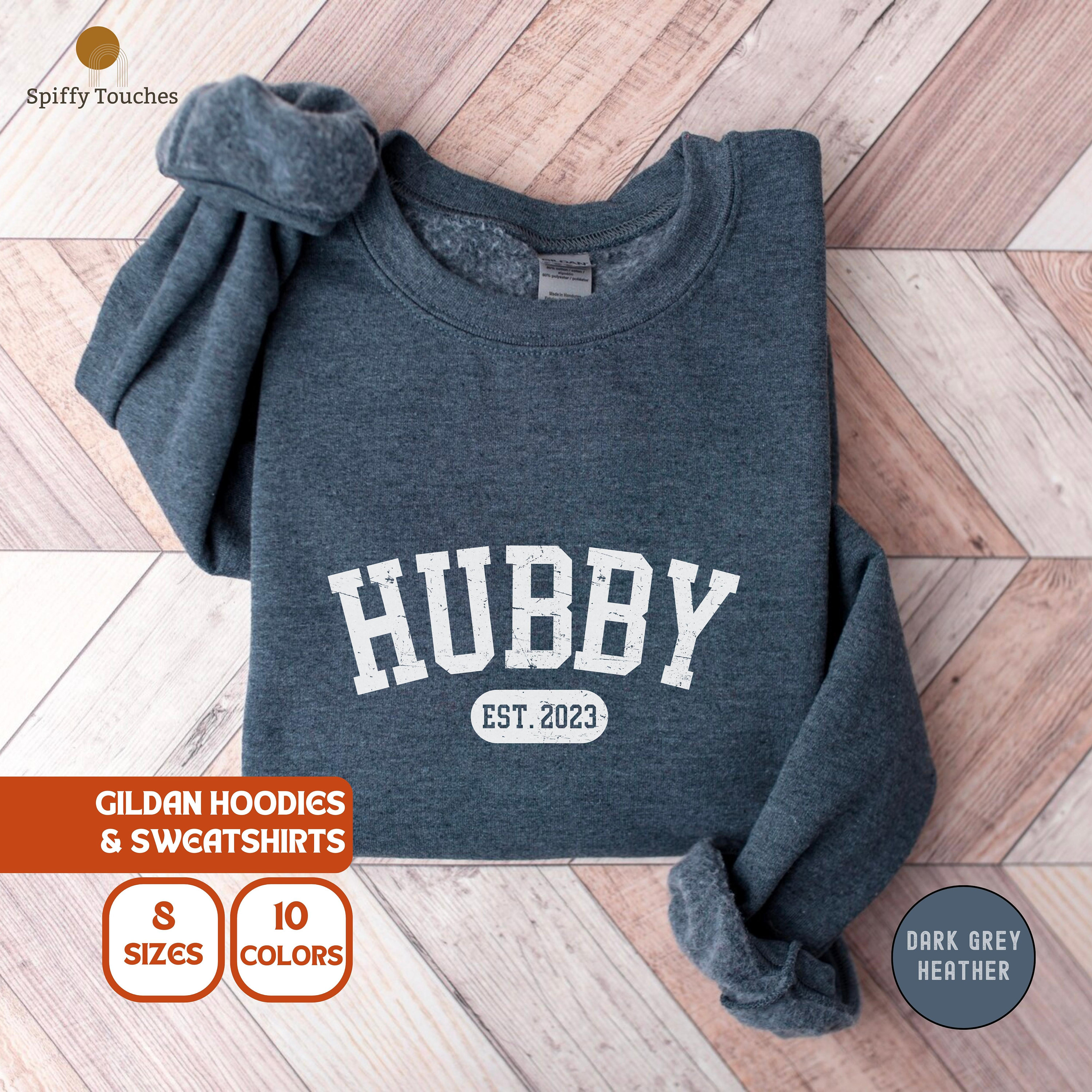 Mr And Mrs Sweatshirts Wifey Est - Couple Personalized Custom Unisex Sweatshirt With Design On Sleeve Gift For Husband Wife Anniversary Mr And Mrs Hoodies