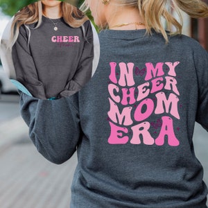 In My Cheer Mom Era Sweatshirt,Personalized Cheer Mom Sweatshirt,Customized Cheer Mom Shirt,Custom Cheer Mom Sweatshirt,Cheer Mom Sweatshirt