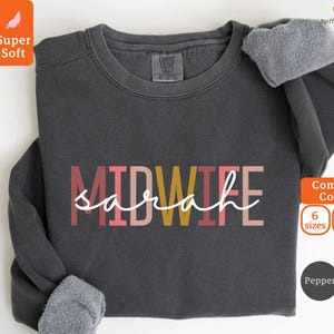 Hebamme Shirt Obgyn Sweatshirt Lustiges Geburt Doula Shirt Reproductive Gesundheit Tee Geburt Erzieher Arbeit und Lieferung Krankenschwester Pullover Rundhalsausschnitt