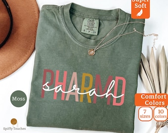 Personalized PharmD Shirt, Doctor of Pharmacy Crewneck Sweater, Custom Pharmacist Gift, PharmD Graduation Sweatshirt, Pharmacist Pullover