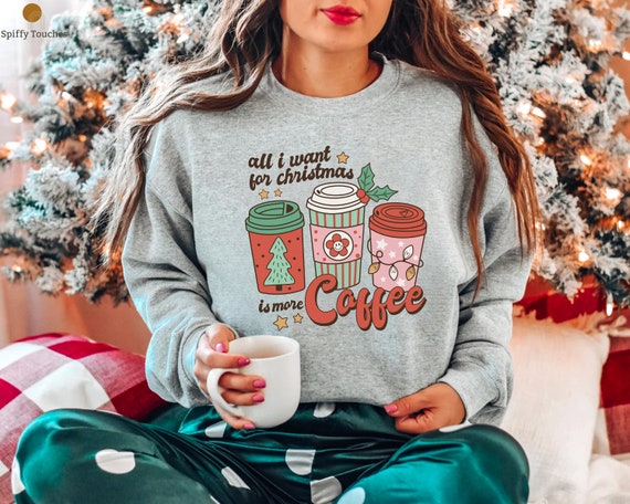 Sweat-shirt De Noël Femme Motif Amusant - Manches Longues Col Rond - Vêtement Décontracté Pour Les Fêtes - Cadeau Hiver