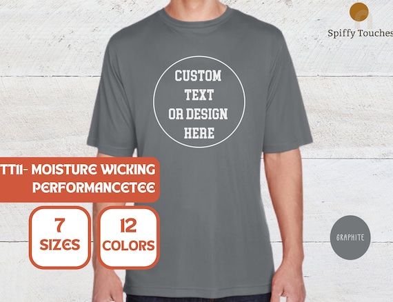 Performance t shirts custom new arrivals