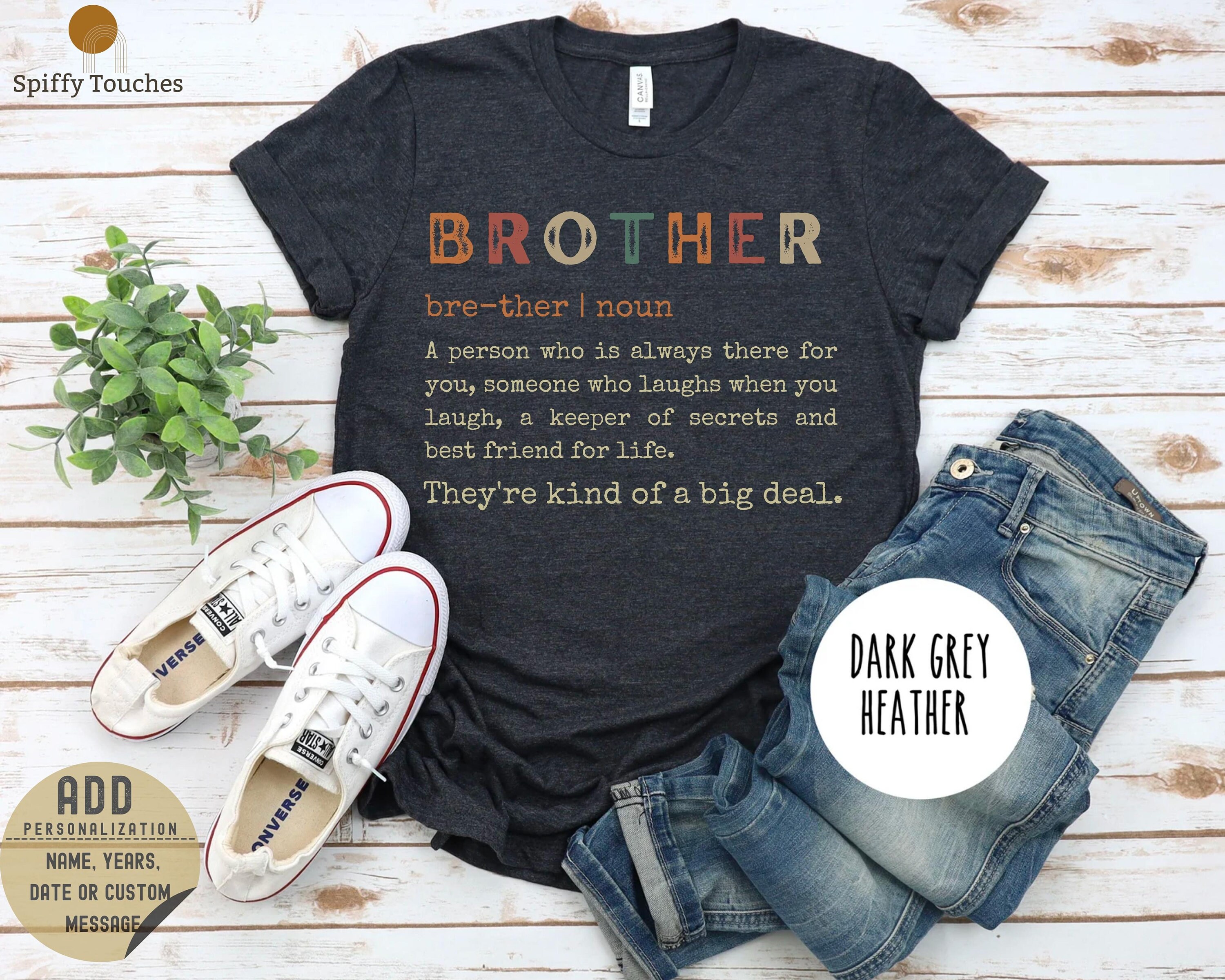 Funny Brother Definition Shirt, Sibling Gift Tee, Big Brother