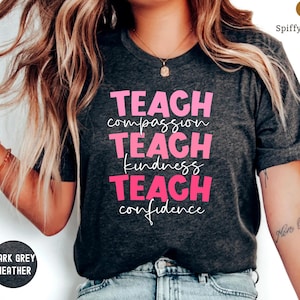 Teach Love Inspire T-Shirt: Teacher Appreciation Gift