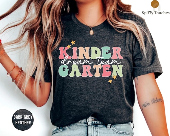 Team Kindergarten Teacher Back To School T Shirt Top Team Kindergarten Teacher Back To School T Shirt Top