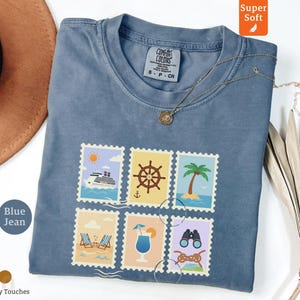 Comfort Colors Summer Vacation Tee, Family Matching Tee, Cruise Vibes Shirt, Family Vibes Tee, Summer Holiday Tee, Retro Summer Tee