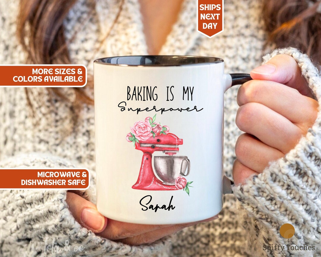 Baking Mug, Pastry Chef Gift, Baking Lovers, Gifts for Bakers, Baking