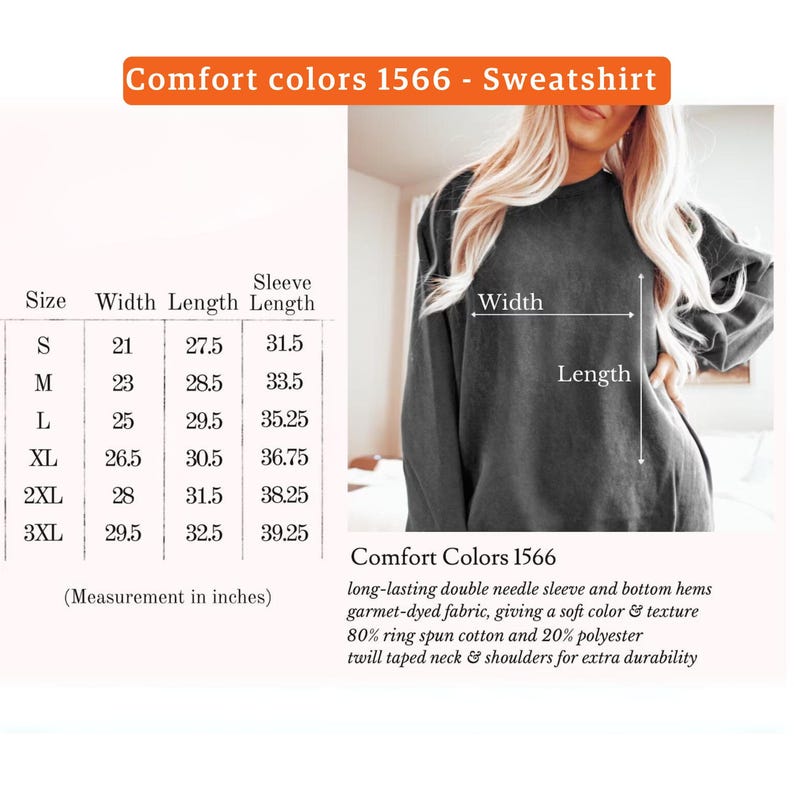 Favoriete schoonzus sweater, Comfort Colors®, cadeau schoonzus, bonus zus ronde hals, huwelijkscadeau, kerstcadeau voor haar afbeelding 2