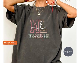 ML Lehrer Komfort Farben T-Shirt, Lehrer Wertschätzung Geschenk