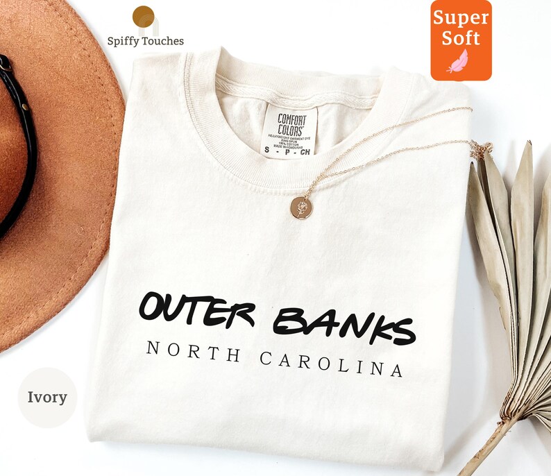 Outer Banks North Carolina Shirt, Outer Banks Shirt, North Carolina Tee, Beach Vacation Shirt, Coastal Shirt, Summer Shirt