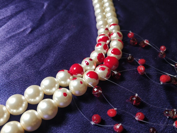 Cut throat pearl necklace best sale