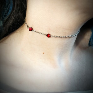 Vampire Bite - Vampire&#39;s Kiss necklace