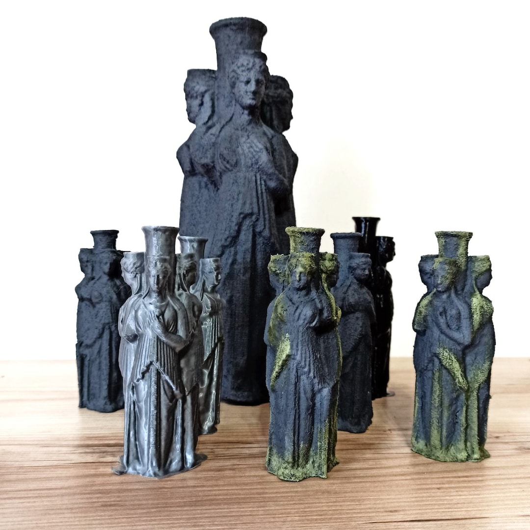 Hecate on the Acropolis Statue Witchcraft Altar Goddess, Goddess of