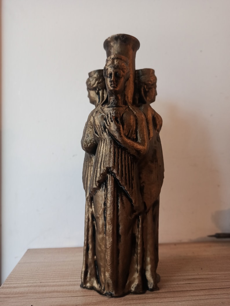 Hecate on the Acropolis Statue Witchcraft Altar Goddess, Goddess of