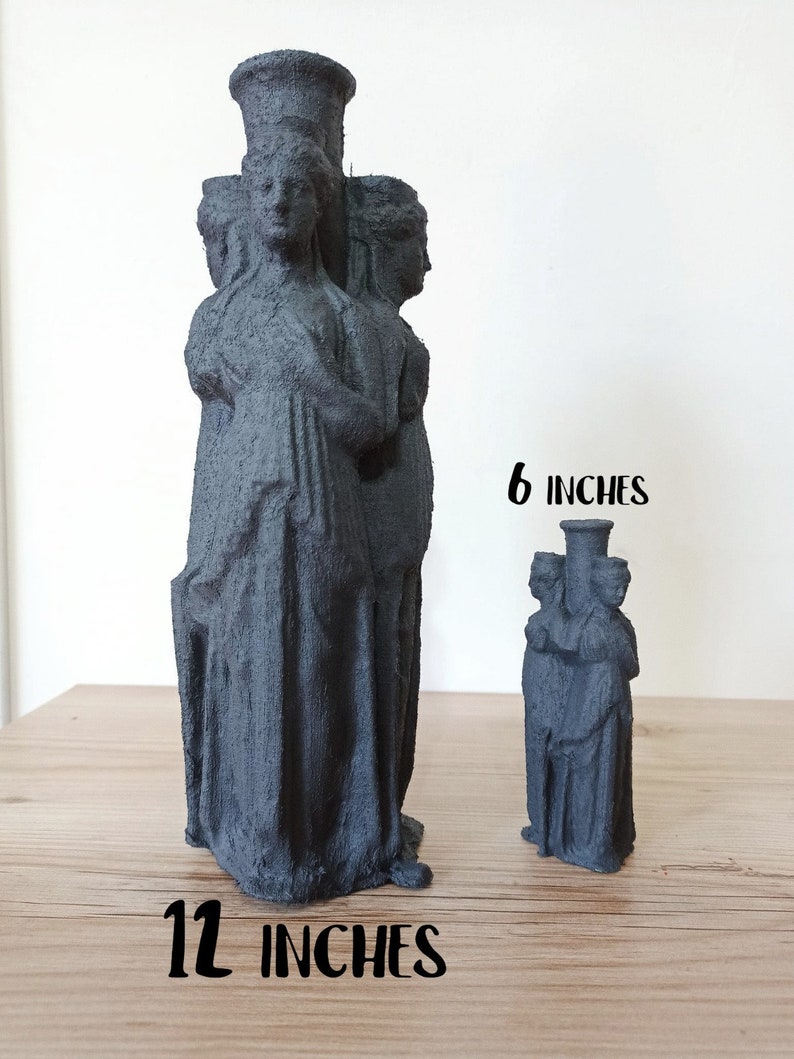 Hecate on the Acropolis Statue Witchcraft Altar Goddess, Goddess of