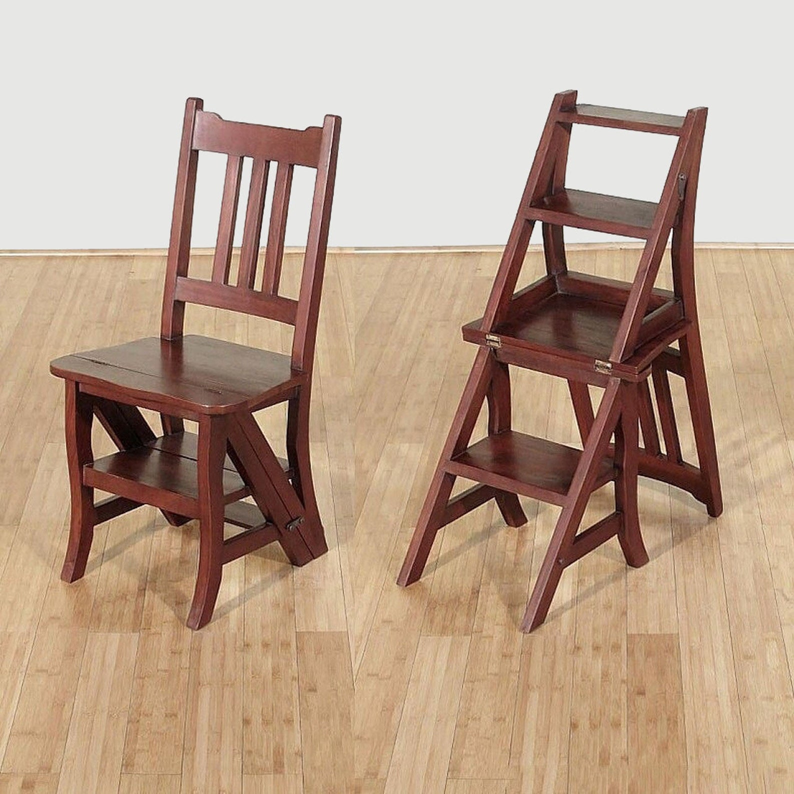 DIY Convertible Ladder Chair Kitchen Stepstool Plan Etsy