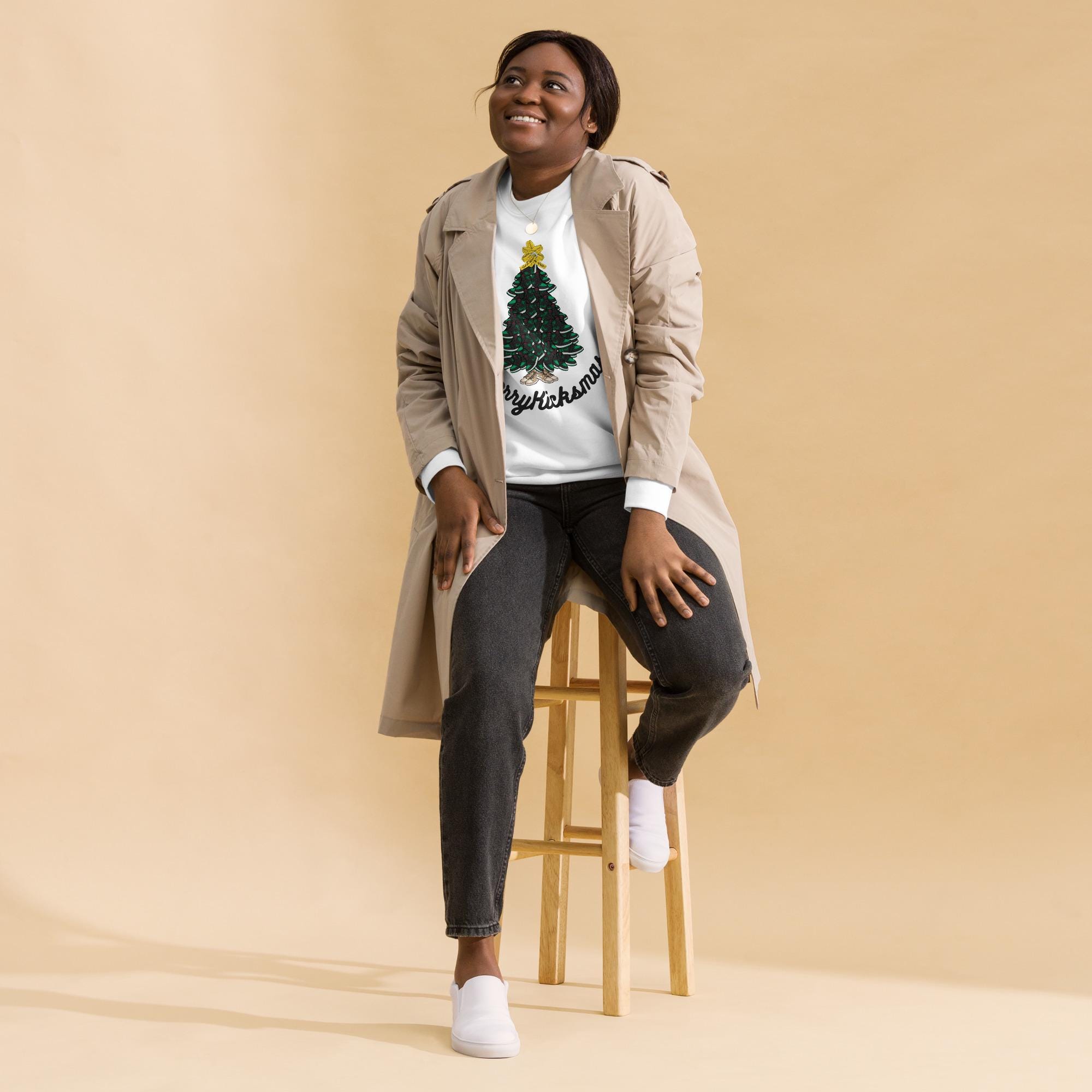 sneakerhead ugly christmas sweater