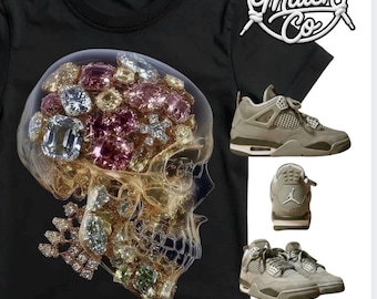 Jordan 4 Light Army Tshirt | Jordan 4 Light Army Matching Shirt | Tees to Match Jordan 4 Light Army Sneakers