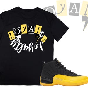 Sneaker Tee for Jordan 1 Pollen, Taxi, Yellow Toe, Yellow Ochre | Jordan 4 Thunder, Tour Yellow | Jordan 5 Tokyo, Shanghai | Jordan 6 CNY