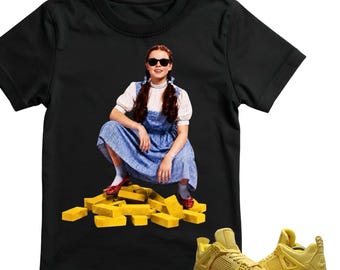 Shirt to Match Jordan 4 Yellow Bricks | Jordan 4 Yellow Bricks Shirt | Sneaker Match Tee | Streetwear Graphic T-Shirt