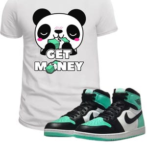 Green Jordan Match Tee | Shirt to Match Green Jordans | Sneaker Matching Tee for Retro Jordan Outfits