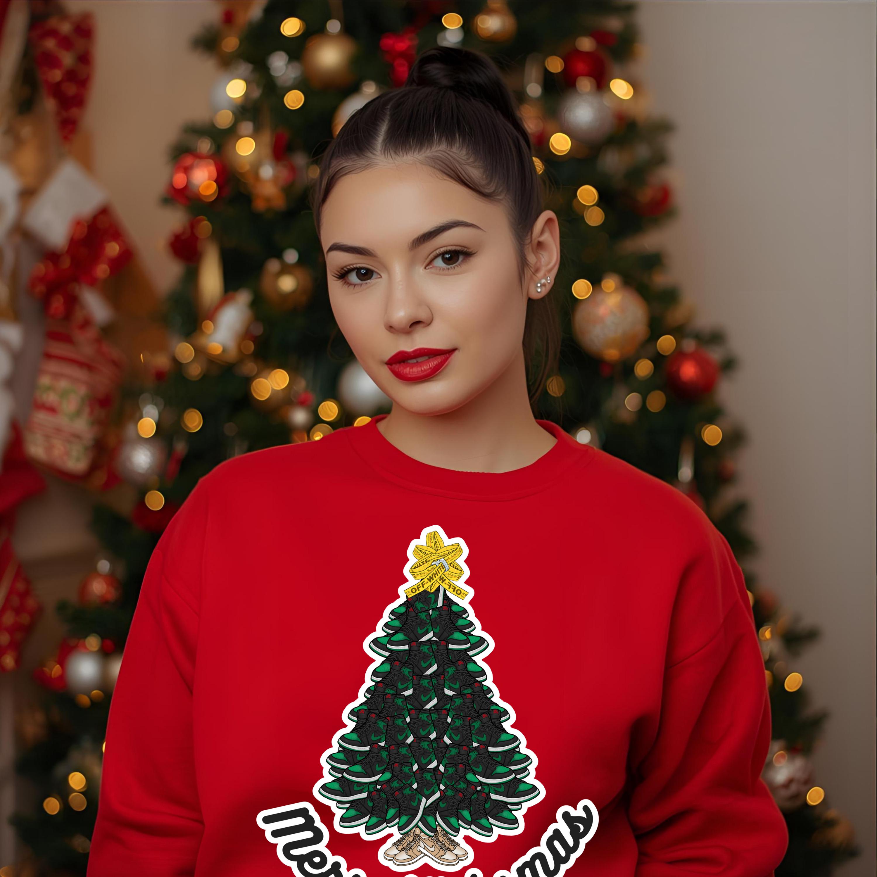 sneakerhead ugly christmas sweater