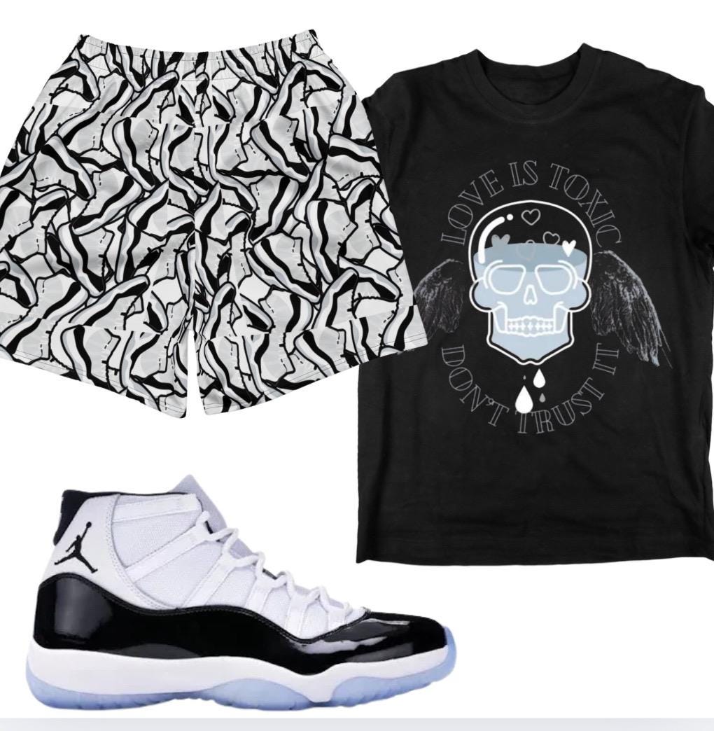 concord 11 shorts